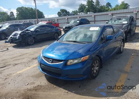 2012 Honda Civic Lx from USA, damaged, VIN 2HGFG3B51CH554620